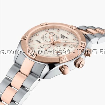 TISSOT PR 100 SPORT CHIC CHRONOGRAPH DIAMONDS T101.917.22.116.00 T1019172211600