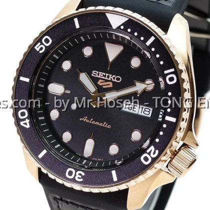 SEIKO 5 SPORT SUPERMAN 5KX ROSE GOLD AUTOMATIC SRPD76K1