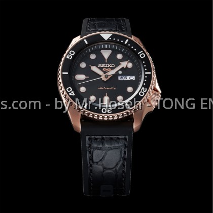SEIKO 5 SPORT SUPERMAN 5KX ROSE GOLD AUTOMATIC SRPD76K1