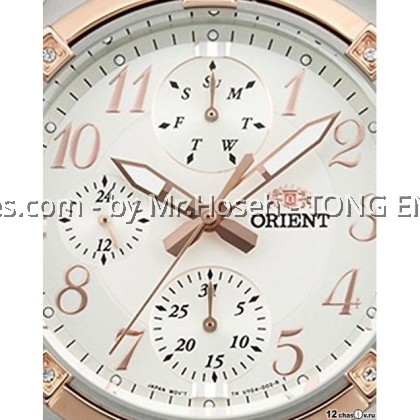 ORIENT SPORT TWO-TONE LADIES CHRONOGRAPH UY04002W ORIENT SPORT TWO-TONE LADIES CHRONOGRAPH UY04002W