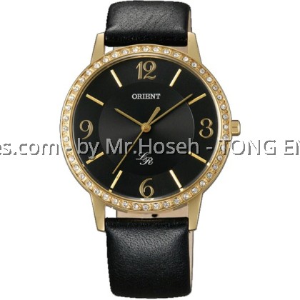 ORIENT CLASSIC CRYSTAL BEZEL LADIES QUARTZ FQC0H003B