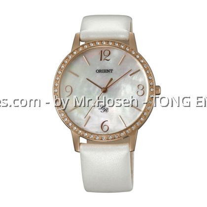 ORIENT CLASSIC CRYSTAL BEZEL LADIES QUARTZ FQC0H002W