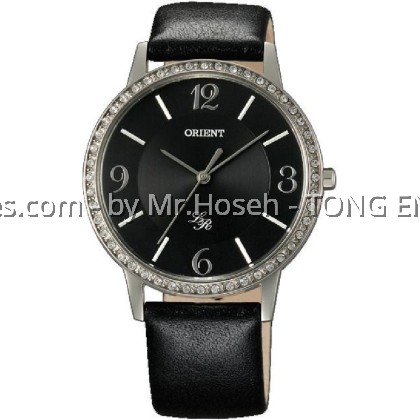 ORIENT CLASSIC CRYSTAL BEZEL LADIES QUARTZ FQC0H005B