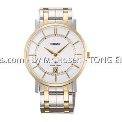 ORIENT CONTEMPORARY TWO-TONE SLIM QUARTZ GW01003W