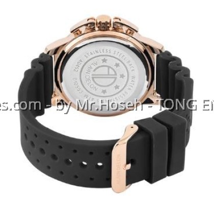 ALAIN DELON MEN CHRONOGRAPH RUBBER STRAP AD452-1532C