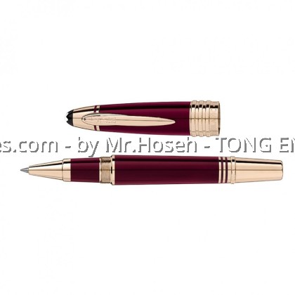 MONTBLANC GREAT CHARACTER SPECIAL EDITION JOHN F. KENNEDY BURGUNDY ROLLERBALL PEN 118082 MONTBLANC GREAT CHARACTER SPECIAL EDITION JOHN F. KENNEDY BURGUNDY ROLLERBALL PEN 118082