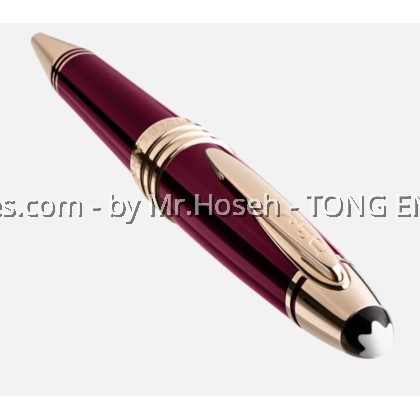 MONTBLANC GREAT CHARACTER SPECIAL EDITION JOHN F. KENNEDY BURGUNDY BALLPOINT PEN 118083