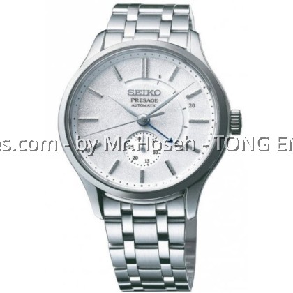 SEIKO PRESAGE ZEN GARDEN POWER RESERVE INDICATOR SAPPHIRE AUTOMATIC WHITE SSA395J1 SEIKO PRESAGE ZEN GARDEN POWER RESERVE INDICATOR SAPPHIRE AUTOMATIC WHITE SSA395J1