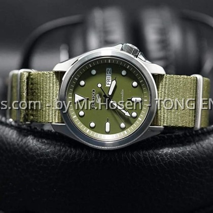 SEIKO 5 SPORT NEW SUPERMAN 5KX NATO KHAKI GREEN AUTOMATIC SRPE65K1 SEIKO 5 SPORT NEW SUPERMAN 5KX NATO KHAKI GREEN AUTOMATIC SRPE65K1
