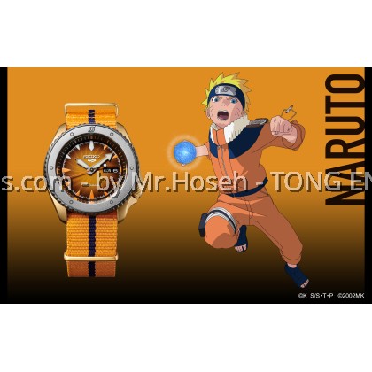 Seiko 5 Sport Superman Naruto LIMITED EDITION NARUTO UZUMAKI SRPF70K1