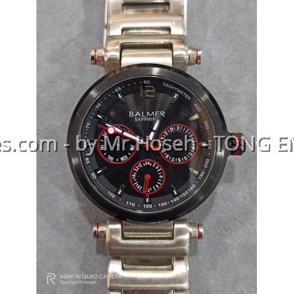Balmer Multi-Hand Day-Date Pointer Ladies 34mm 7784L SS-4