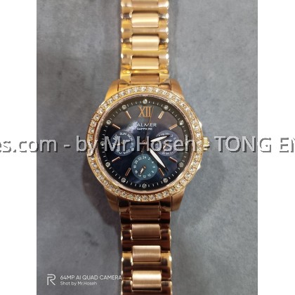 Balmer Multi-Hand Day-Date Pointer Ladies 34mm 7861M RG-4 