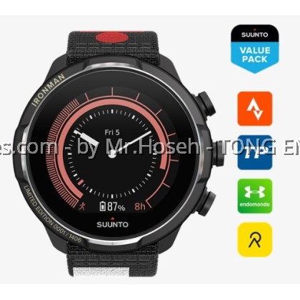 SUUNTO 9 BARO Titanium IRONMAN Limited Edition + EXTRA Strap SS050437000 SUUNTO 9 BARO Titanium IRONMAN Limited Edition + EXTRA Strap SS050437000