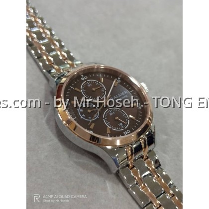 Balmer Multi-Hand Sweeping Second 35mm Bracelet Watch 9190L RTT-10