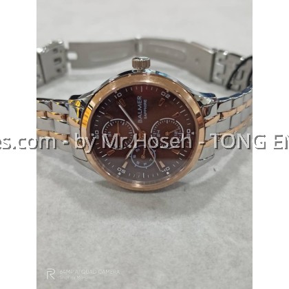Balmer Multi-Hand Sweeping Second 35mm Bracelet Watch 9190L RTT-10