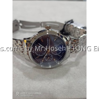 Balmer Multi-Hand Sweeping Second 35mm Bracelet Watch 9190L SS-5