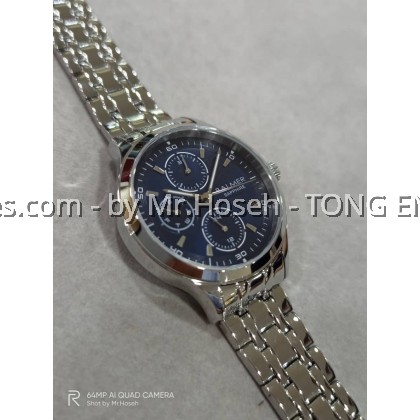 Balmer Multi-Hand Sweeping Second 35mm Bracelet Watch 9190L SS-5
