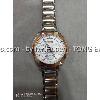 Balmer Multi-Hand Day-Date Pointer 36mm Bracelet Watch 8131M RTT-18