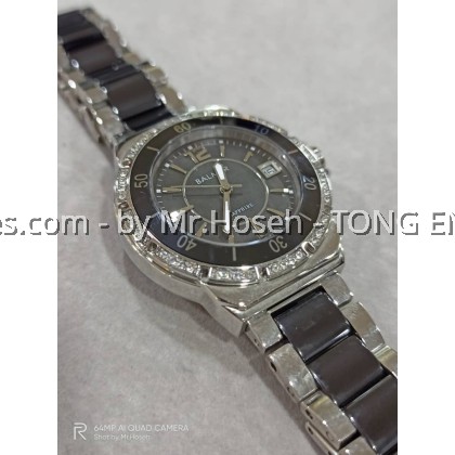 Balmer Sport Ceramic Crystals 35mm Ladies Watch 7917M SS-4