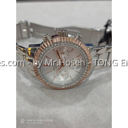 Balmer Multi-Hand Crystals Fluted Bezel 38mm Watch 9131M RTG-18 Balmer Multi-Hand Crystals Fluted Bezel 38mm Watch 9131M RTG-18