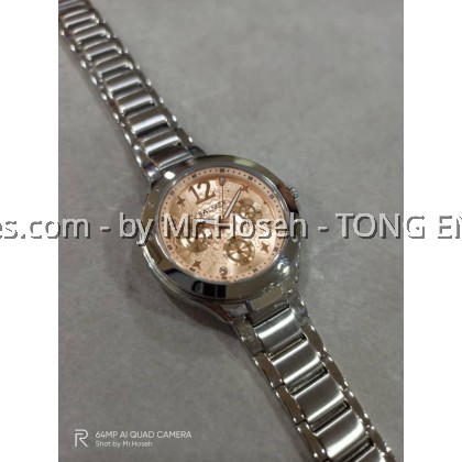 Balmer Multi-Hand Crystals 36mm Ladies Watch 7951M SS-8