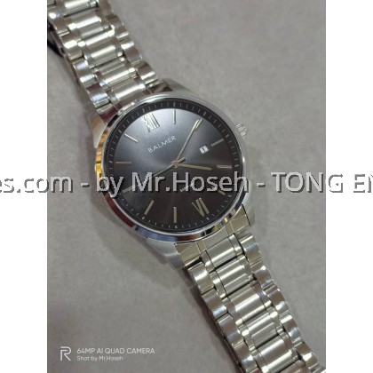 Balmer Simple Quartz Gents 40mm A6055G SS-4 Balmer Simple Quartz Gents 40mm A6055G SS-4