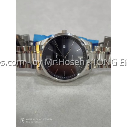 Balmer Simple Quartz Gents 40mm A6055G SS-4 Balmer Simple Quartz Gents 40mm A6055G SS-4
