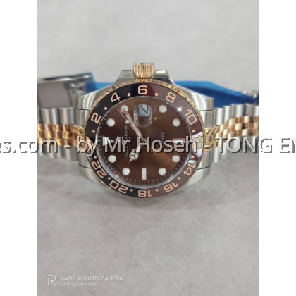 Carlo Cardini GMT Swiss Quartz 40mm Men Watch 910G-RG-SS-9 Carlo Cardini GMT Swiss Quartz 40mm Men Watch 910G-RG-SS-9