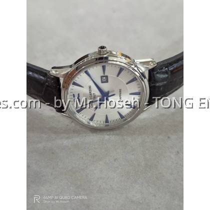 Carlo Cardini Sunray Minimalist Swiss Quartz 31mm Ladies Watch 4505L-SIR-SS1