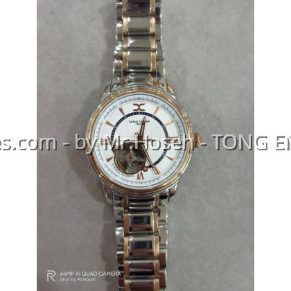 Carlo Cardini Open Heart Automatic 37mm Men Watch 9003G-RG-1 Carlo Cardini Open Heart Automatic 37mm Men Watch 9003G-RG-1