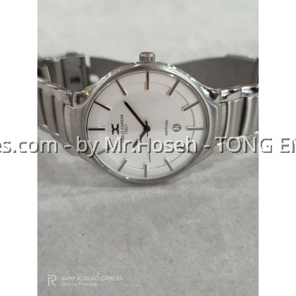 Carlo Cardini Swiss Quartz 40mm Men Watch 4014G-SS-1