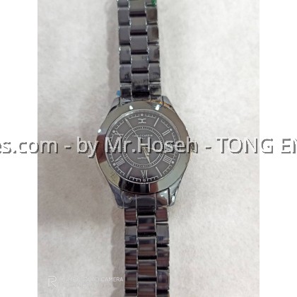 Carlo Cardini Ceramic Swiss Quartz 35mm Ladies Watch 9103LC-BLK-4 Carlo Cardini Ceramic Swiss Quartz 35mm Ladies Watch 9103LC-BLK-4