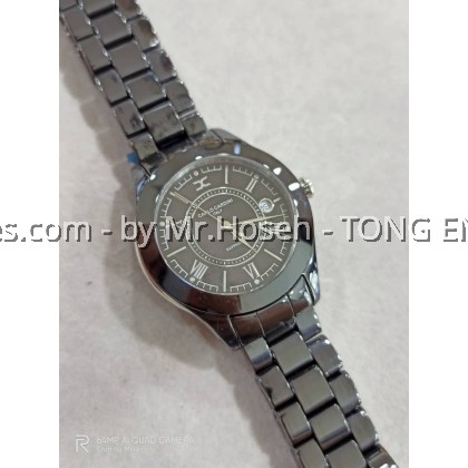Carlo Cardini Ceramic Swiss Quartz 35mm Ladies Watch 9103LC-BLK-4 Carlo Cardini Ceramic Swiss Quartz 35mm Ladies Watch 9103LC-BLK-4