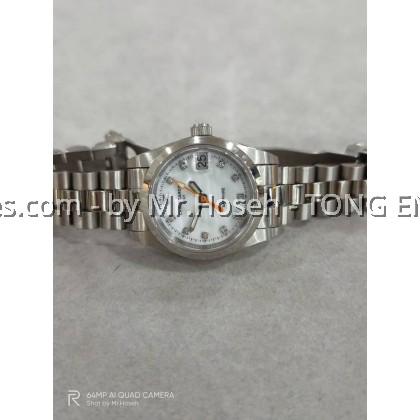 Carlo Cardini Datejust Swiss Quartz 25mm Ladies Watch 00018L-SS-3M Carlo Cardini Datejust Swiss Quartz 25mm Ladies Watch 00018L-SS-3M