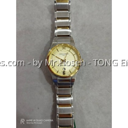 Carlo Cardini Two Tone Swiss Quartz 28mm Ladies Watch 4004L-BIC-2