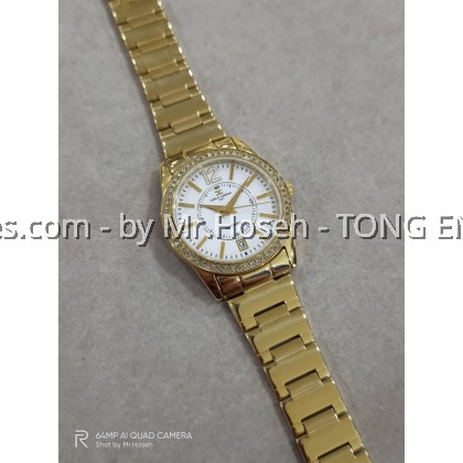 Carlo Cardini Crystals Swiss Quartz 32mm Ladies Watch 4038L-GP-1 Carlo Cardini Crystals Swiss Quartz 32mm Ladies Watch 4038L-GP-1