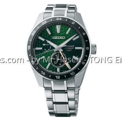 Seiko Presage Sharp Edge Automatic GMT 6R64 SPB219J1