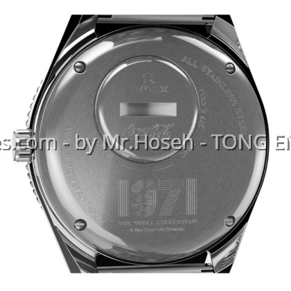 Q Timex x Coca-Cola® Unity Collection 38mm Stainless Steel Bracelet Watch TW2V25800
