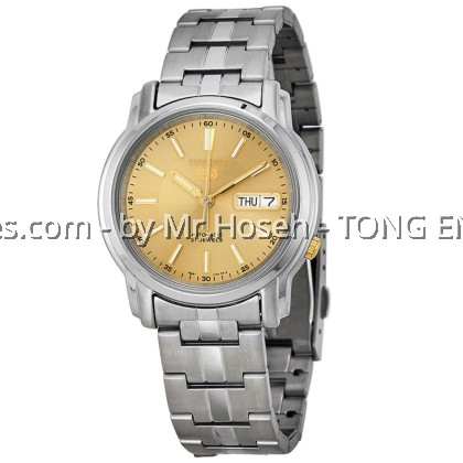 Seiko 5 Classic Champagne Gold Automatic SNKL81K1