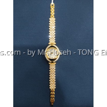 Royal Crown Crystal Bracelet Watch 4610B-GP-1M Royal Crown Crystal Bracelet Watch 4610B-GP-1M