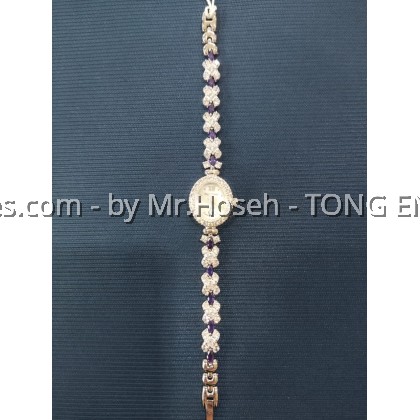 Royal Crown Crystal Bracelet Watch 1516B-SS-CZ5-1M Royal Crown Crystal Bracelet Watch 1516B-SS-CZ5-1M