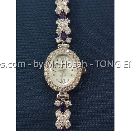 Royal Crown Crystal Bracelet Watch 1516B-SS-CZ5-1M Royal Crown Crystal Bracelet Watch 1516B-SS-CZ5-1M