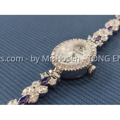 Royal Crown Crystal Bracelet Watch 1516B-SS-CZ5-1M Royal Crown Crystal Bracelet Watch 1516B-SS-CZ5-1M