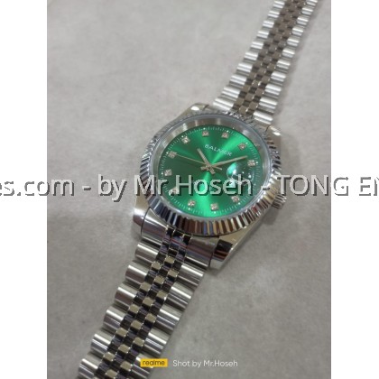 Balmer Datejust Fluted Bezel 40mm Quartz Watch 5003G SS-6S