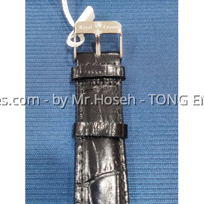 Royal Crown Crystal Leather Watch 7703GP-SS-4 Royal Crown Crystal Leather Watch 7703GP-SS-4