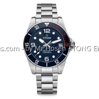 Titoni Seascoper Automatic Diver's Watch 83600 S-BE-255
