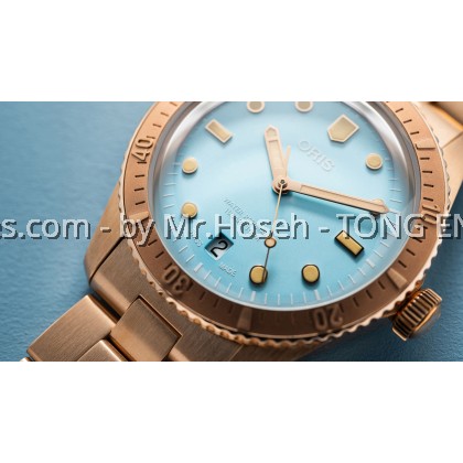 Oris DIVERS SIXTY-FIVE COTTON CANDY 01 733 7771 3155-07 8 19 15