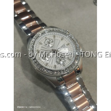 Balmer Crystals 36mm Ladies Chronograph Watch 8149M RTT-1