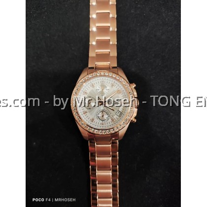 Balmer Crystals 36mm Ladies Chronograph Watch 8149M RG-1 Balmer Crystals 36mm Ladies Chronograph Watch 8149M RG-1