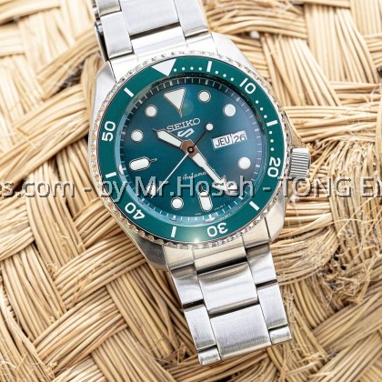 SEIKO 5 SPORT SUPERMAN 5KX LAKE GREEN AUTOMATIC SRPD61K1